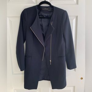 Zara Women’s Dark Blue Long Blazer